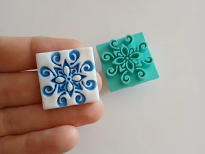 Carimbo de Azulejo 08
