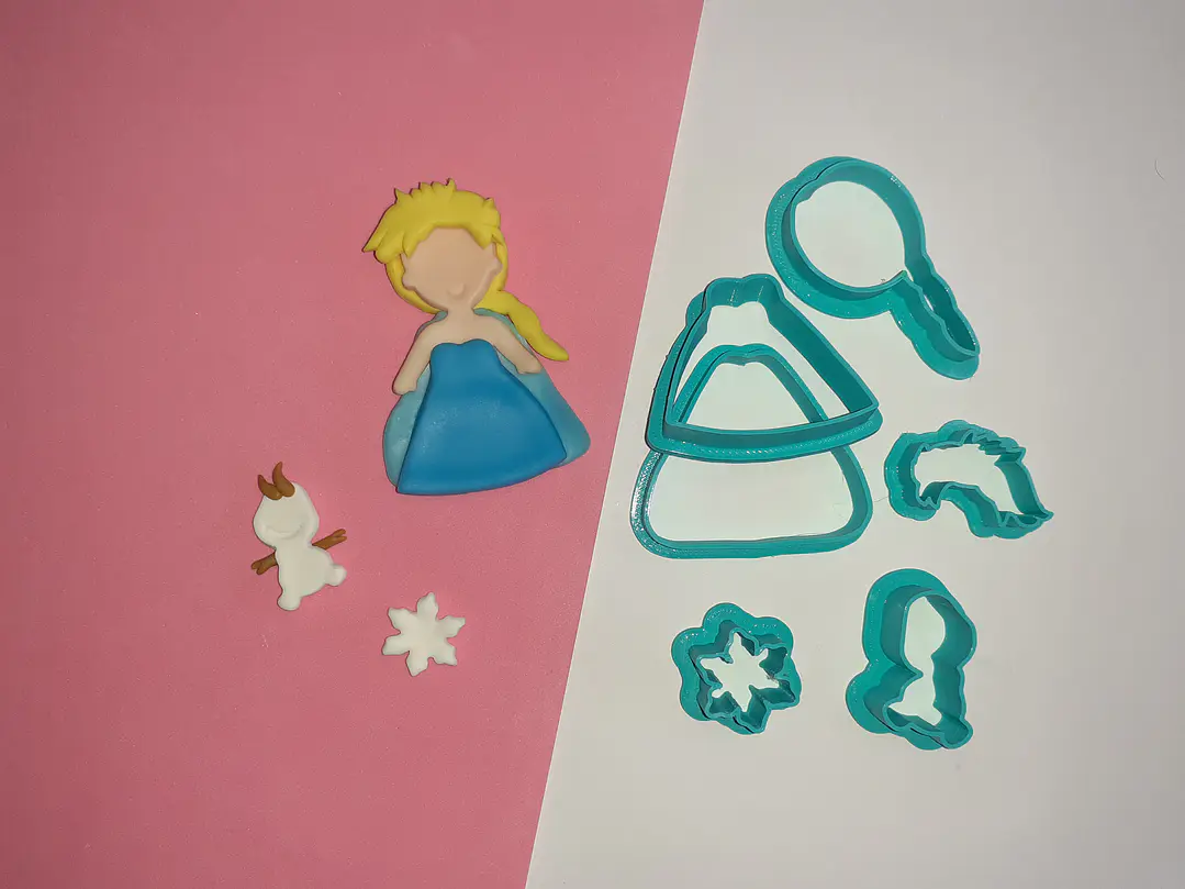 Cortadores Elsa (Frozen) 1