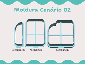 Cortadores Moldura Cenário 02