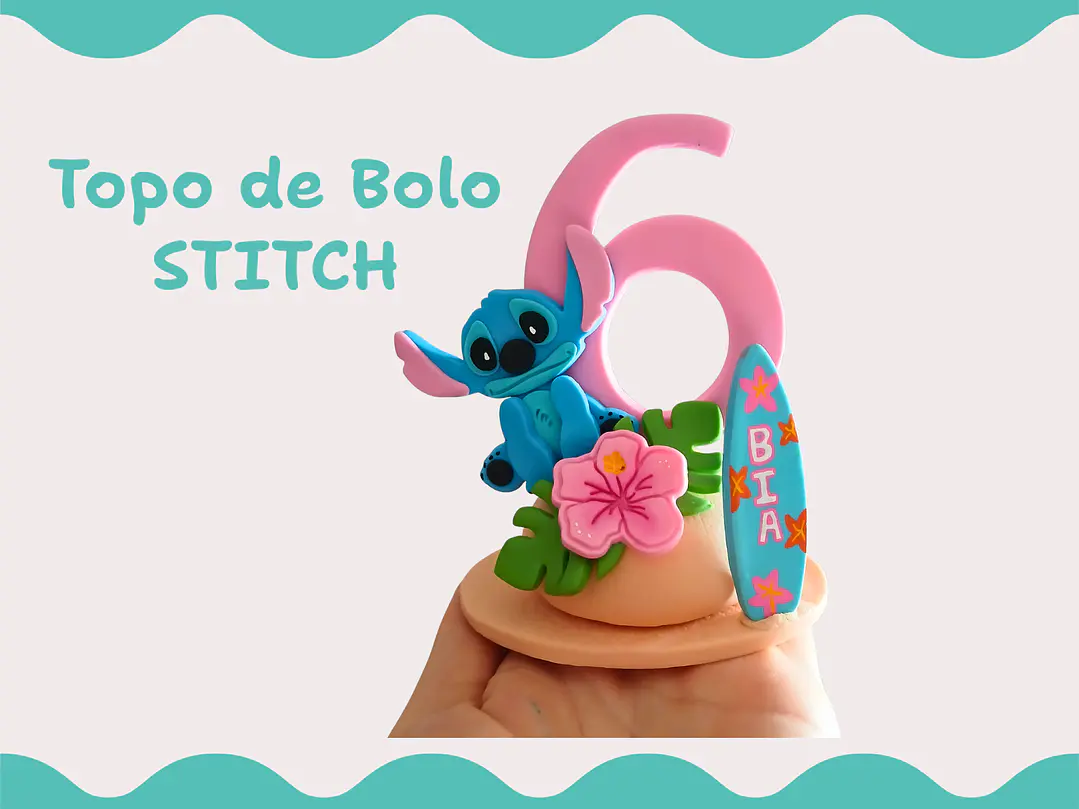 Cortadores Stitch - 6cm 3