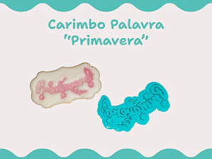 Carimbo Palavra “Primavera”