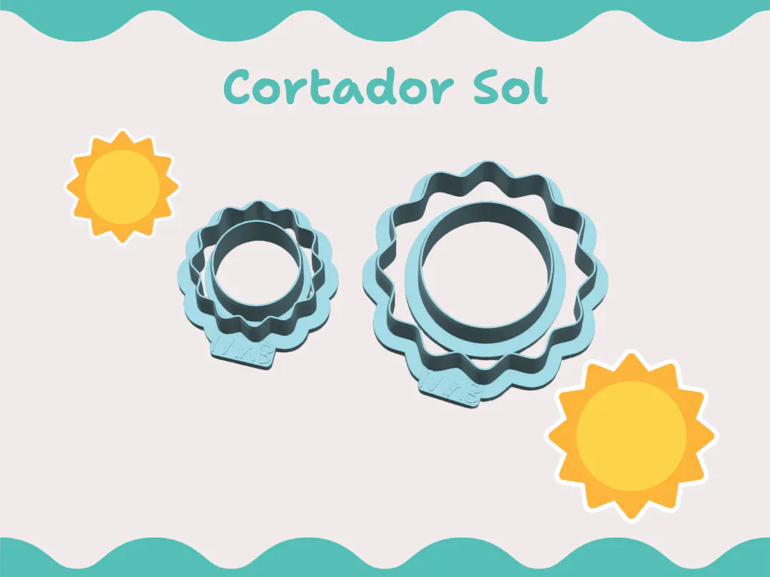 Cortadores Sol - vários tamanhos 1