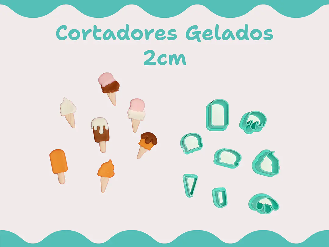 Cortadores de Gelados - vários tamanhos 1