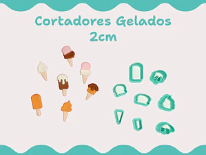 Cortadores de Gelados - vários tamanhos