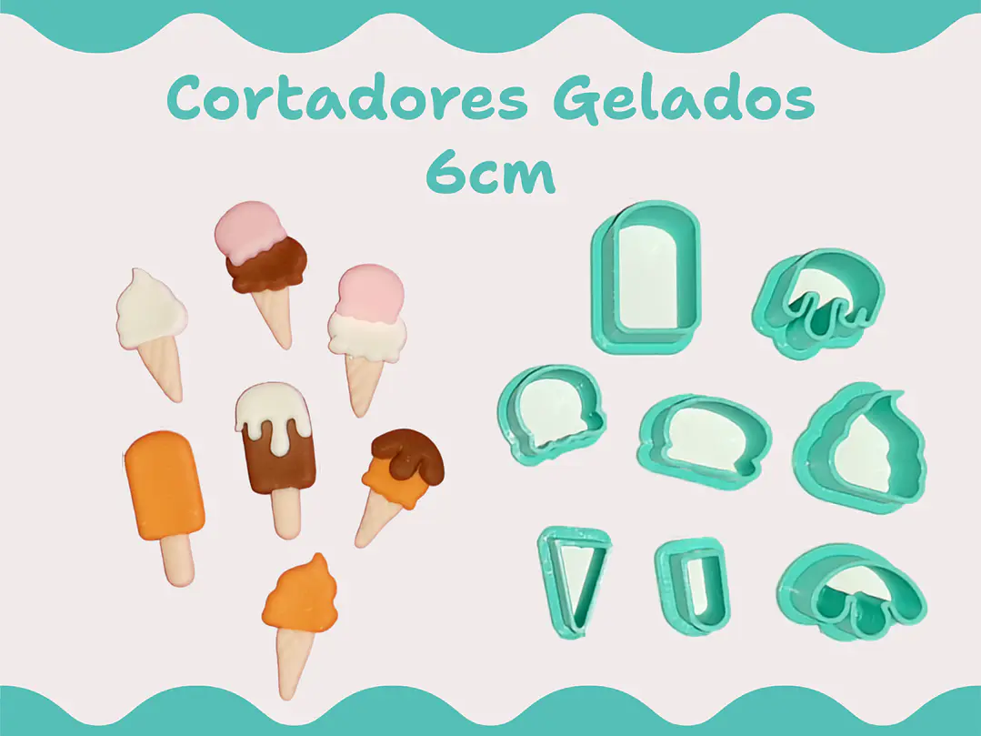 Cortadores de Gelados - vários tamanhos 3