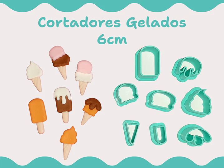 Cortadores de Gelados - vários tamanhos 3
