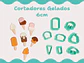 Cortadores de Gelados - vários tamanhos - Thumbnail 3