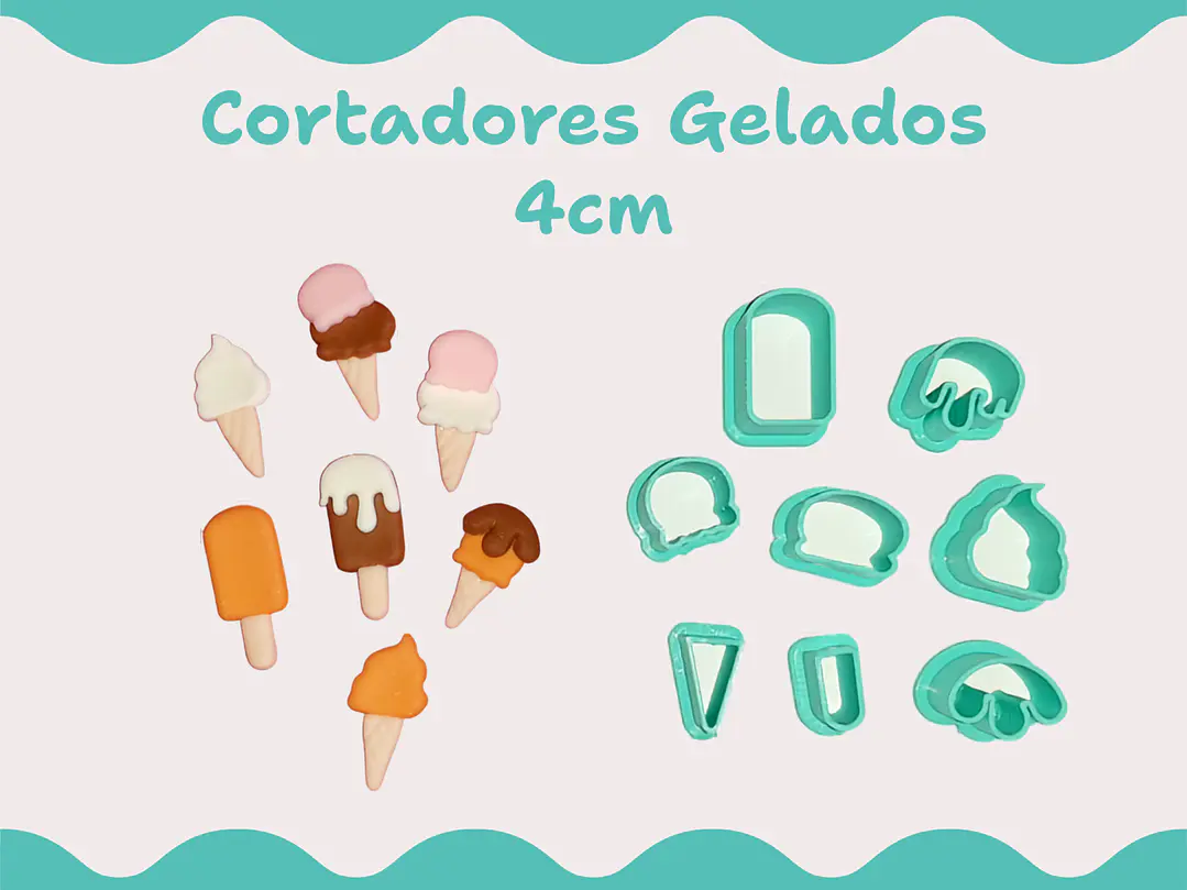 Cortadores de Gelados - vários tamanhos 2