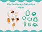 Cortadores de Gelados - vários tamanhos - Thumbnail 2