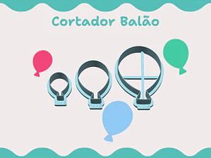 Cortador Balão - vários tamanhos
