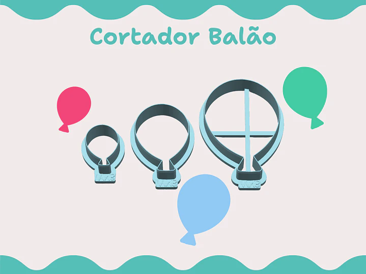 Cortador Balão - vários tamanhos 1