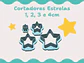 Cortador Estrela - vários tamanhos - Thumbnail 1