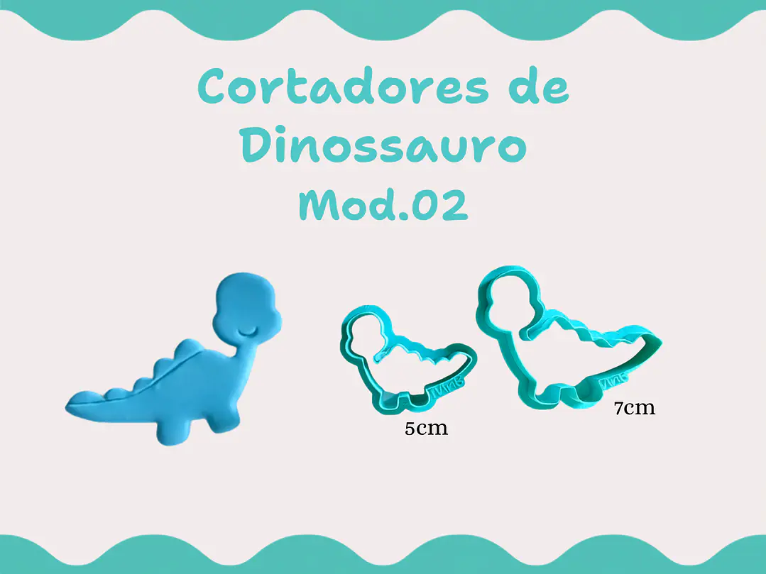 Cortadores Dinossauros 3