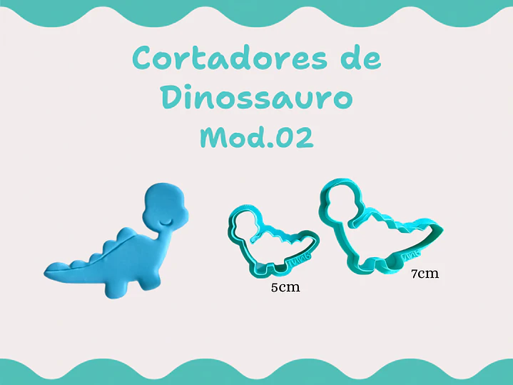 Cortadores Dinossauros 3