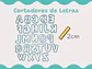 Cortadores Letras - vários tamanhos - Thumbnail 1