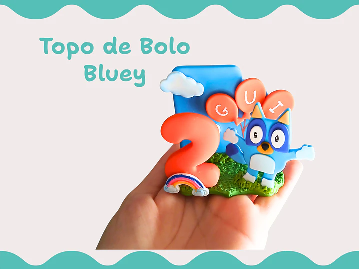 Cortadores Bluey e Bingo - 6cm 2