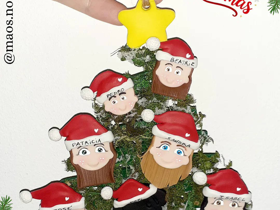 Árvore de Natal p/ pendurar 3