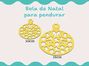 Bola de Natal p/ pendurar