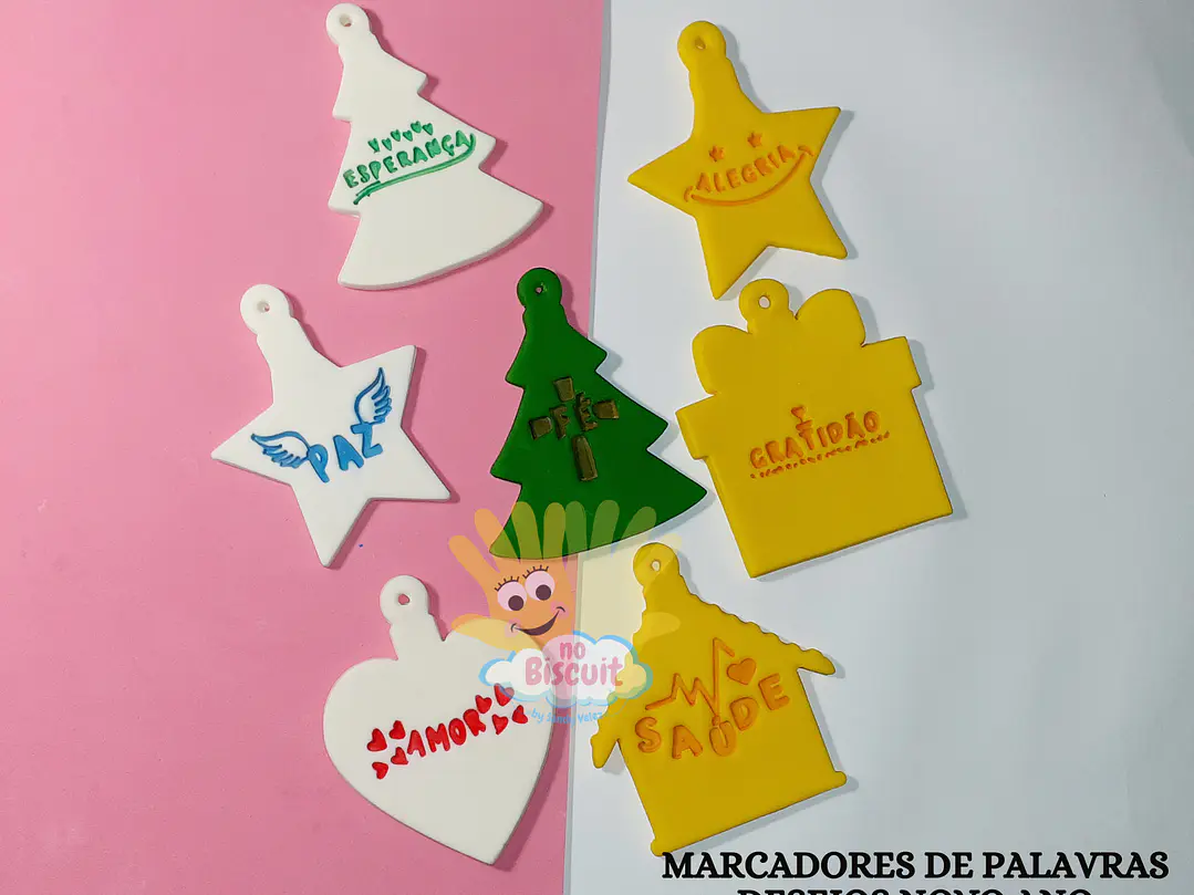 Conjunto Carimbos Palavras Positivas 1