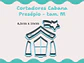 Cortadores Cabana Presépio - vários tamanhos - Thumbnail 2