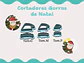 Cortadores Gorro de Natal Bipartidos - vários tamanhos - Thumbnail 1