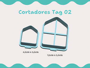Cortador Tag 02 – 2 tamanhos