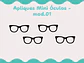 Apliques Mini óculos - mod. 01 - thumbnail 1