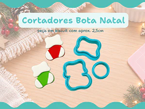 Cortadores Bota de Natal