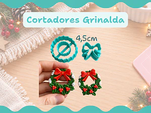 Cortadores Grinalda - vários tamanhos