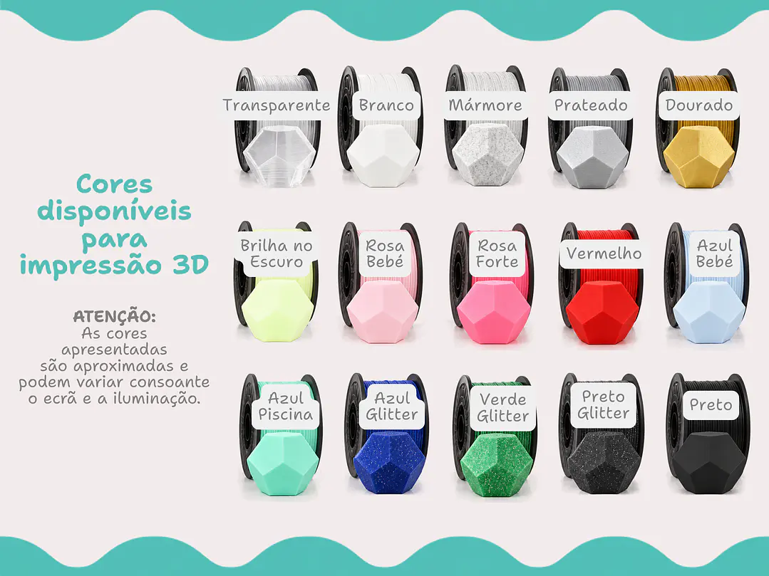 Palavra Personalizada 2D ou 3D 2