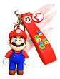 4 Llaveros Super Mario Bros, Goma Suave De Pvc - thumbnail 2