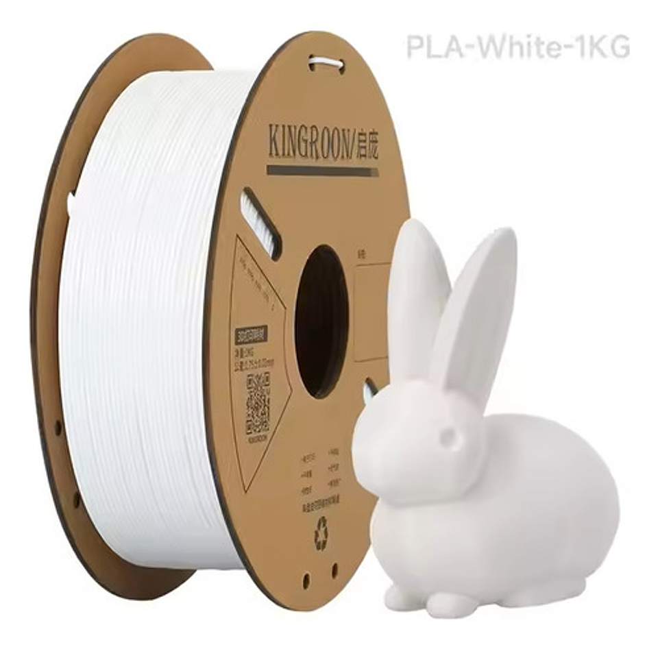Filamento 3d Kingroon Pla 1.75mm 1kg 340m Alta Calidad 2
