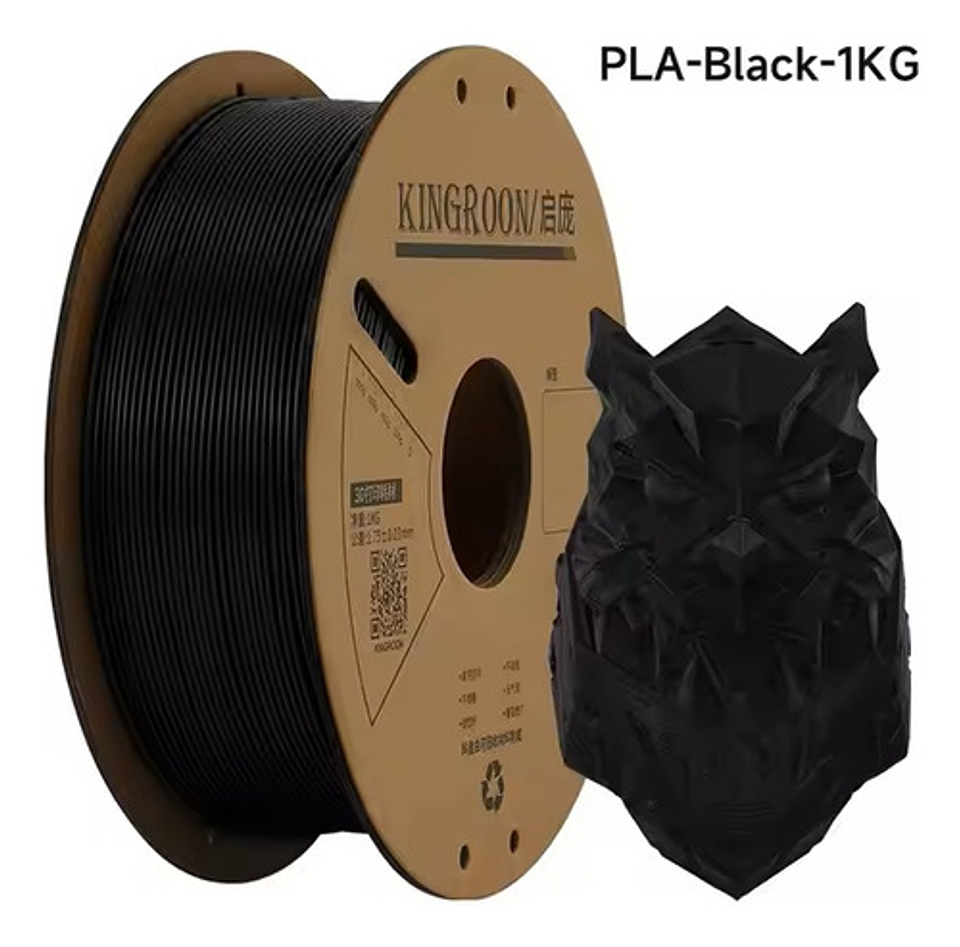 Filamento 3d Kingroon Pla 1.75mm 1kg 340m Alta Calidad 8