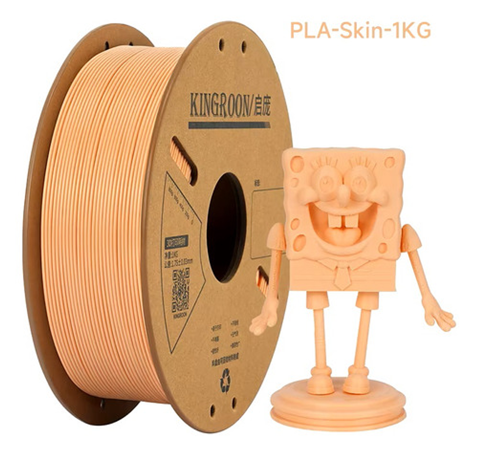 Filamento 3d Kingroon Pla 1.75mm 1kg 340m Alta Calidad 11