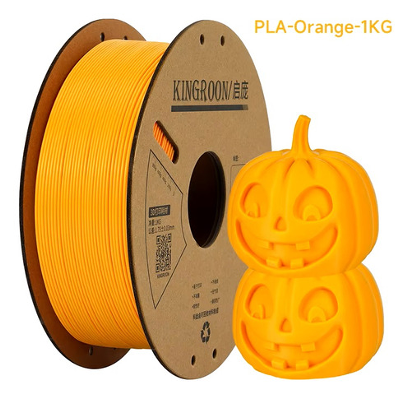 Filamento 3d Kingroon Pla 1.75mm 1kg 340m Alta Calidad 15