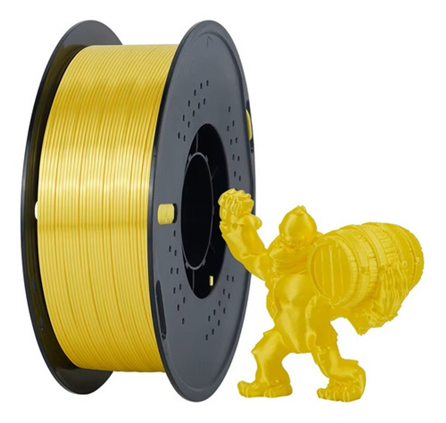 Filamento Pla Silk, 1.75mm 1kg Kingroon Para Impresora 3d 3