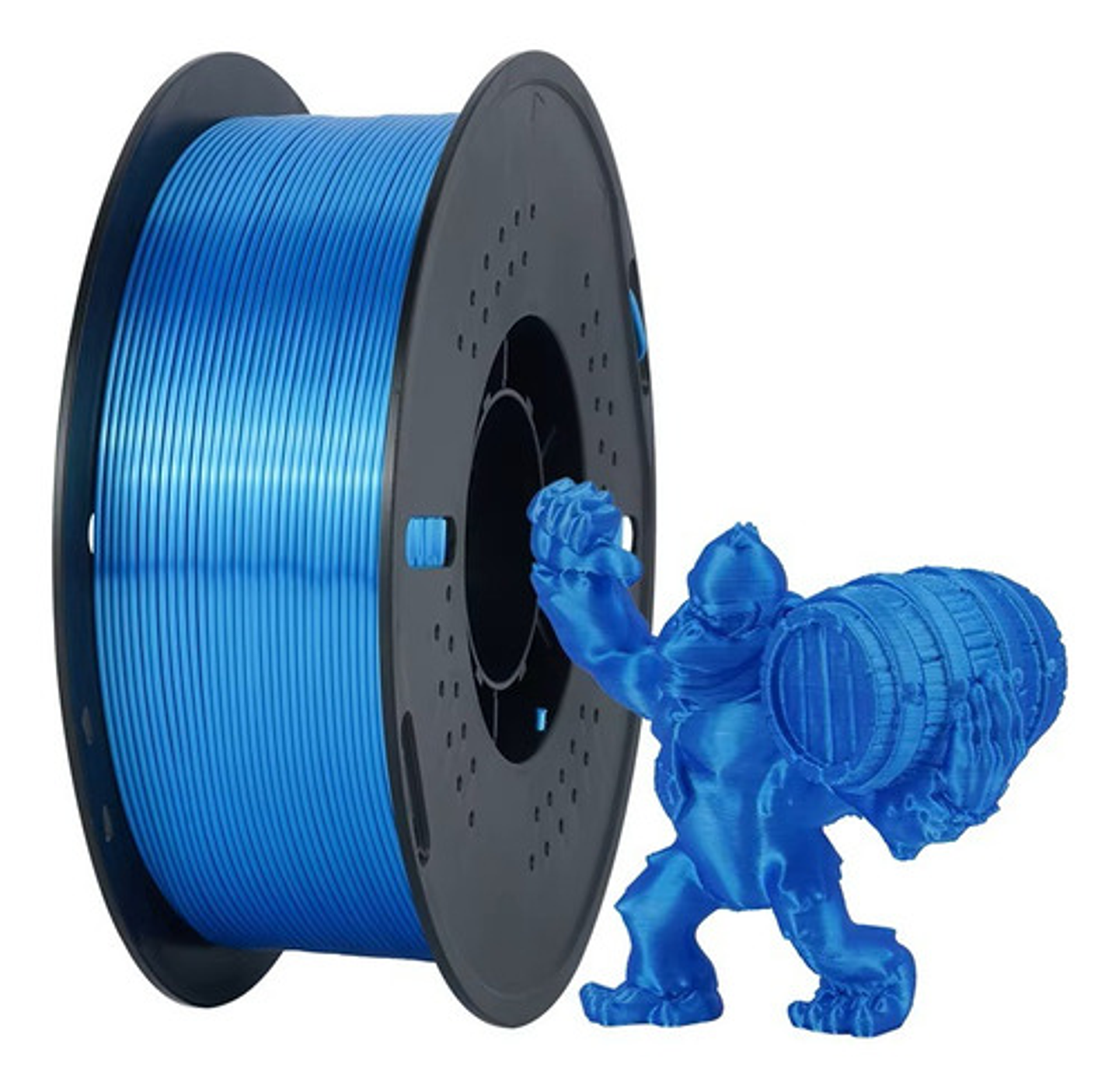 Filamento Pla Silk, 1.75mm 1kg Kingroon Para Impresora 3d 5