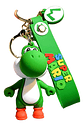 Llaveros Yoshi, 5 colores, Goma Suave De Pvc - thumbnail 6