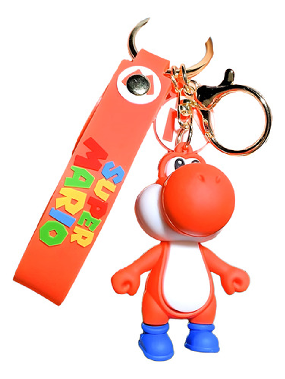 Llaveros Yoshi, 5 colores, Goma Suave De Pvc 8