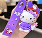 8 Llaveros De Hello Kitty, Goma Suave De Pvc, Disfraces - thumbnail 6