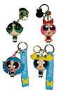 4 Llaveros Chicas Super Poderosas, Goma Suave De Pvc - thumbnail 1
