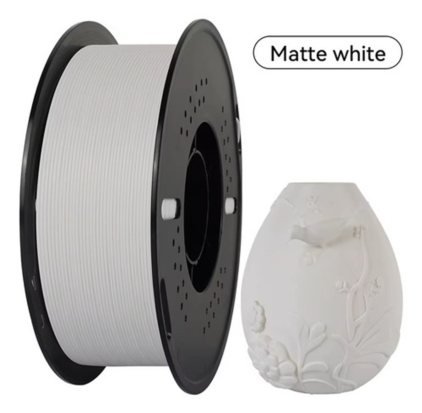 Filamento Pla Mate 1.75mm 1kg Kingroon Para Impresora 3d 6