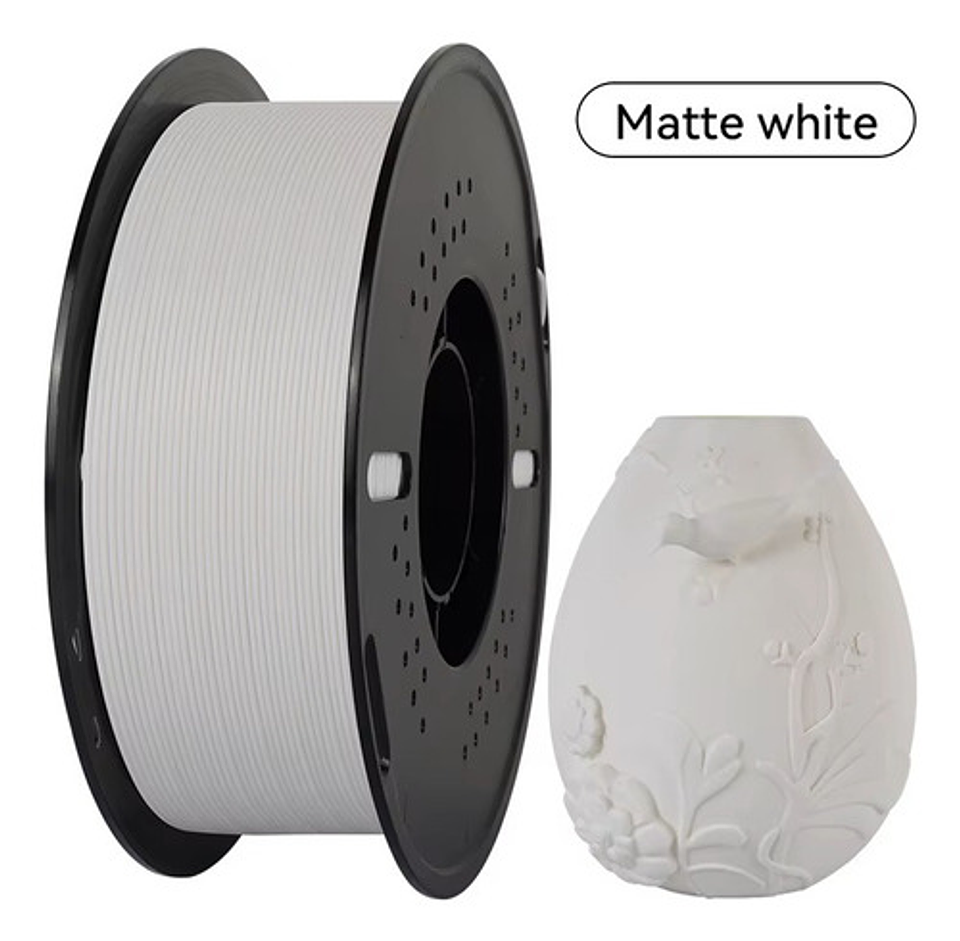 Filamento Pla Mate 1.75mm 1kg Kingroon Para Impresora 3d 6
