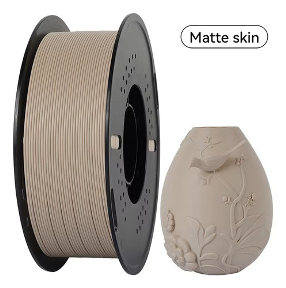Filamento Pla Mate 1.75mm 1kg Kingroon Para Impresora 3d 13