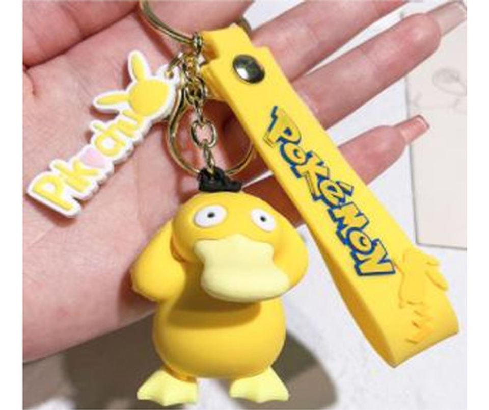 6 Llaveros De Pokemon, Goma Suave De Pvc. 6