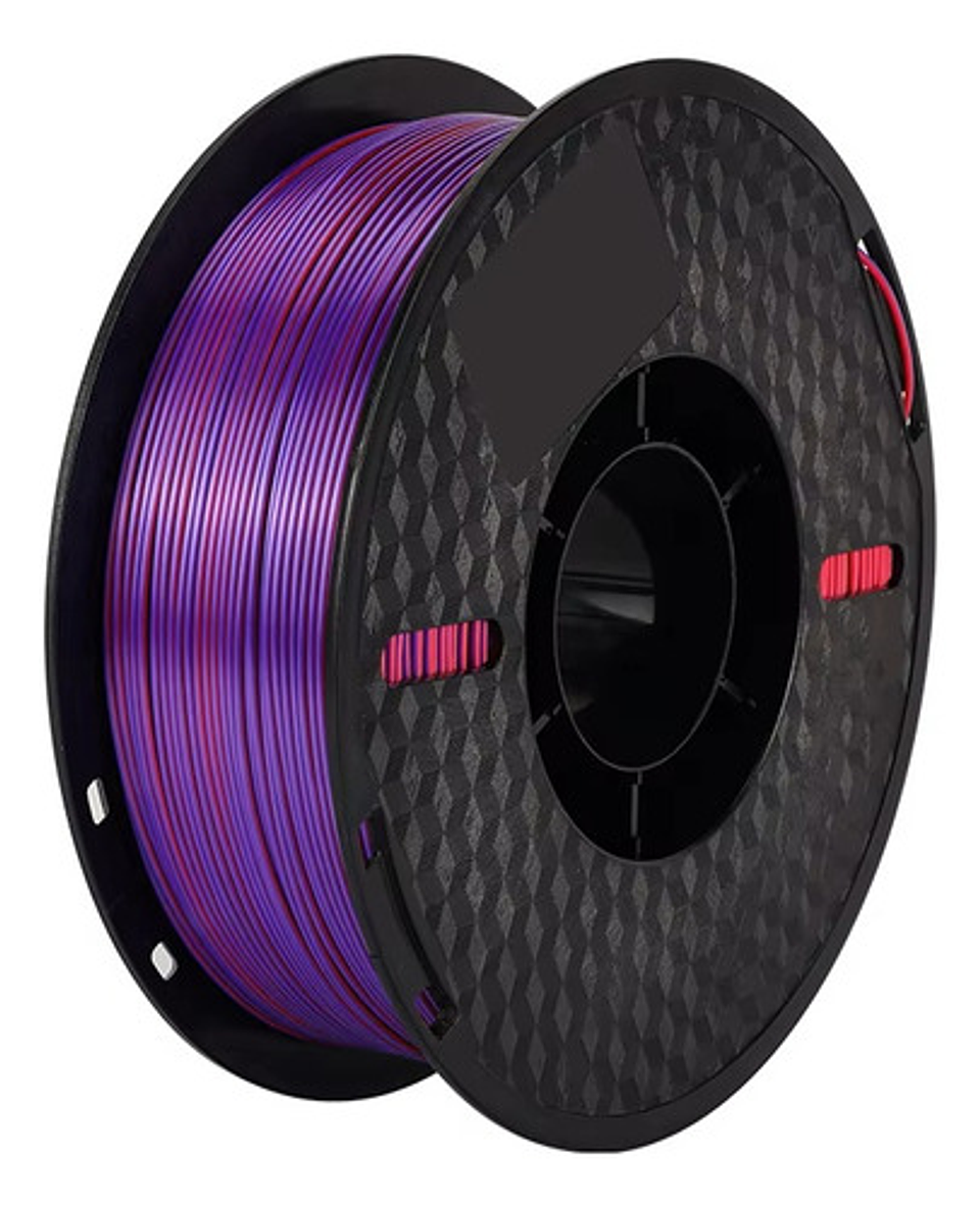 Filamento 3d, Silk Tricolor Kingroon Pla 1kg Alta Calidad 6
