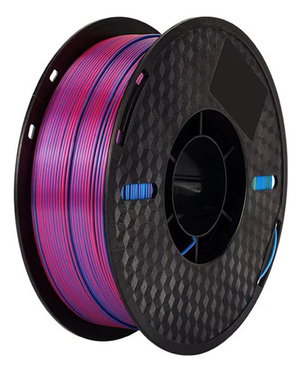 Filamento 3d, Silk Tetracolor Kingroon Pla 1kg Alta Calidad 3
