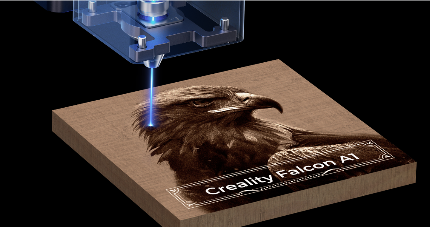 Cortador y Grabador Laser Creality FaIcon A1 5