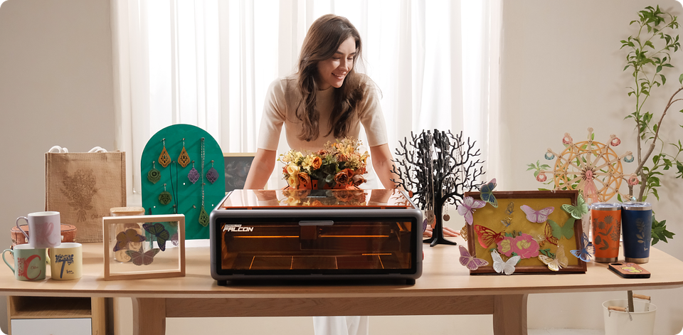 Cortador y Grabador Laser Creality FaIcon A1 17