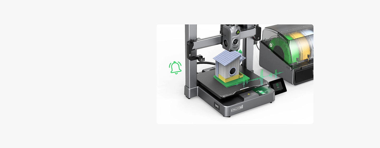 Creality Hi Combo Multicolor Impresora 3D 5